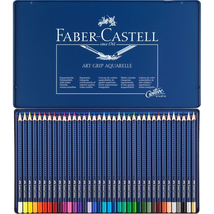 Faber-Castell - アートグリップ水彩色鉛筆36色ｾｯﾄ
