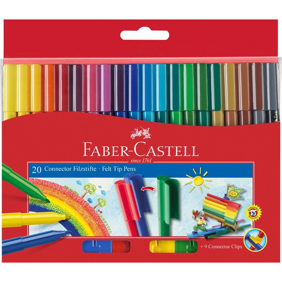 Faber-Castell - コネクターペン20本セット