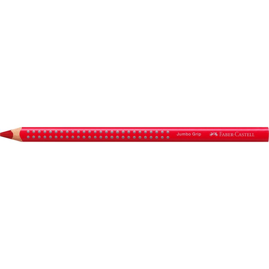 Faber-Castell - ジャンボグリップ水彩色鉛筆　パーマネントカーマイン