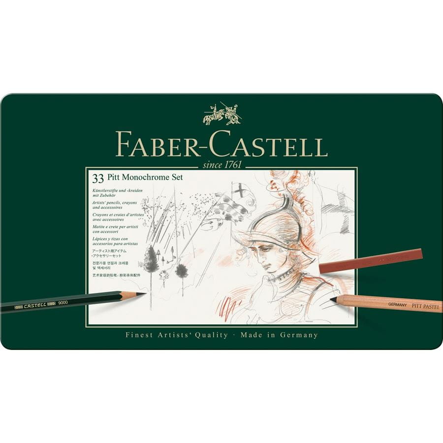 Faber-Castell - PITTモノクロームセット　ラージ