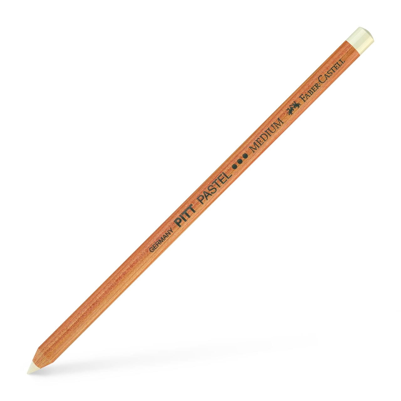 PITTパステル鉛筆・単色（ホワイト・ミディアム）
