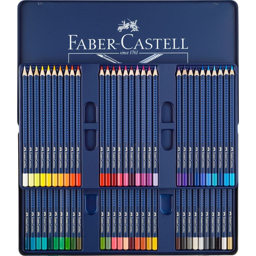 FABER CASTELL ファーバーカステル アートグリップ水彩色鉛筆60色-