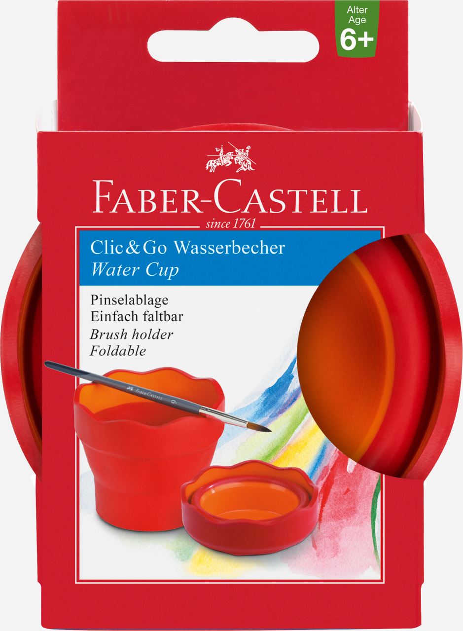 Faber-Castell - クリック＆ゴー　ウォーターカップ　ブラックベリー