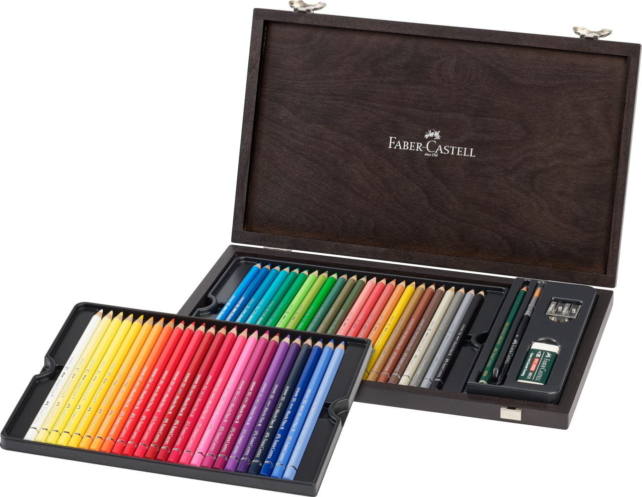 Faber-Castell - アルブレヒト・デューラー水彩色鉛筆48色＋アクセサリー木箱セット