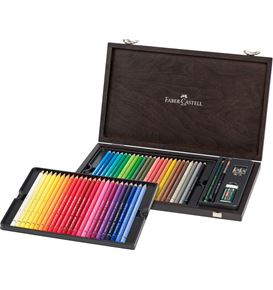 Faber-Castell - アルブレヒト・デューラー水彩色鉛筆48色＋アクセサリー木箱セット