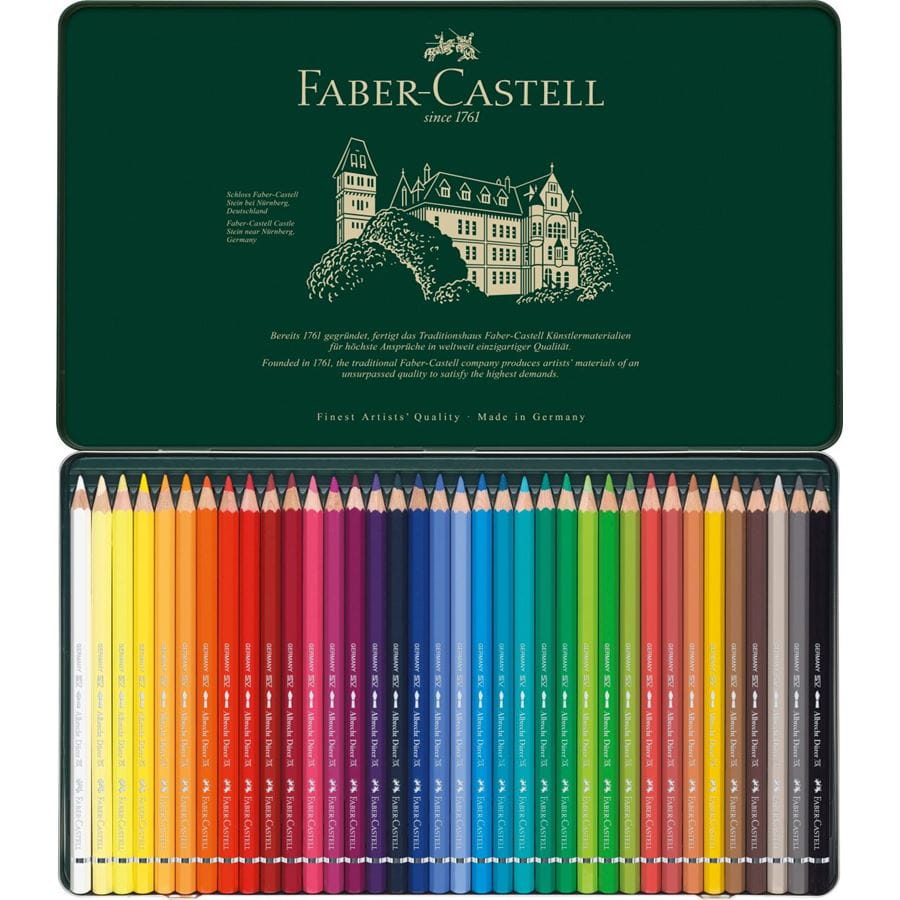 Faber-Castell - アルブレヒト・デューラー 水彩色鉛筆 36色 (缶入)