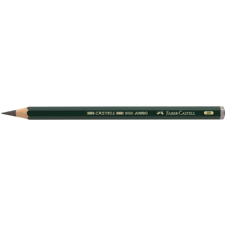 Faber-Castell - カステル9000番ジャンボ鉛筆 2B
