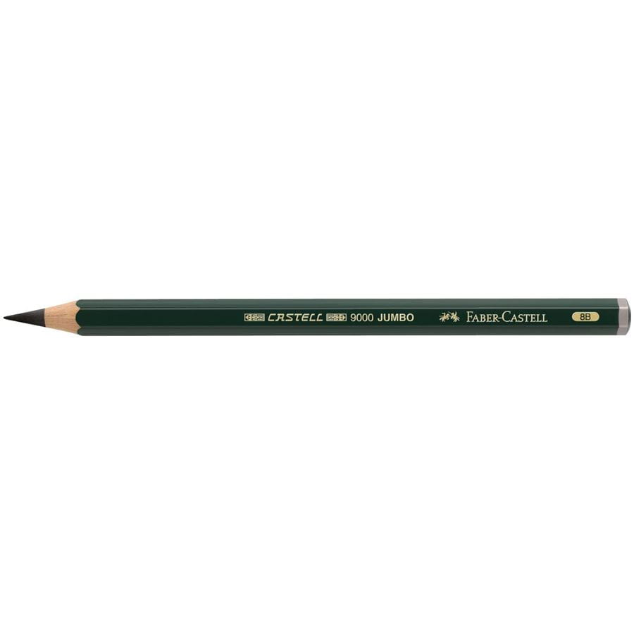 Faber-Castell - カステル9000番ジャンボ鉛筆 8B