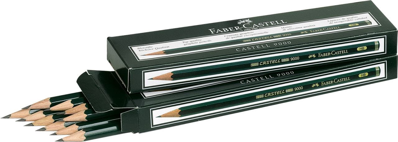 Faber-Castell - カステル9000番 HB