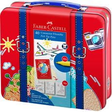 Faber-Castell - Connector felt tip pen suitcase
