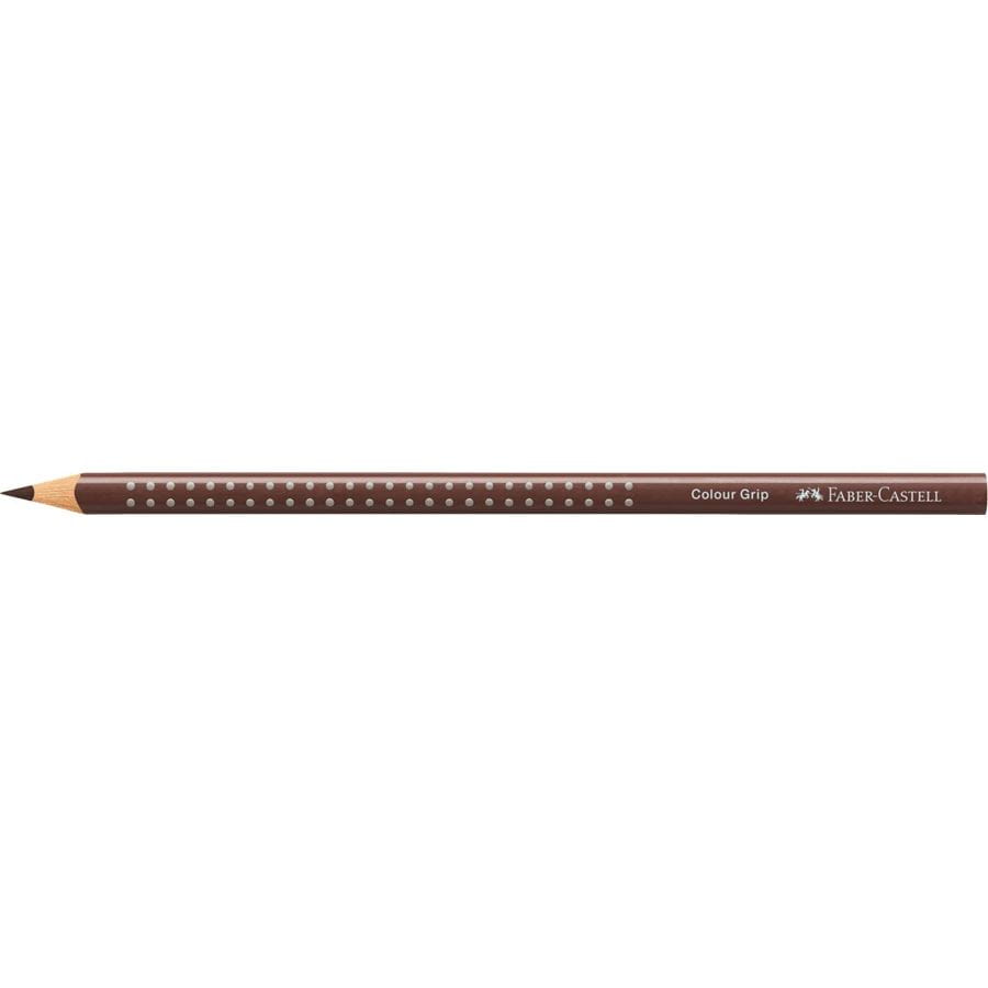 Faber-Castell - カラーグリップ水彩色鉛筆　ヴァンダイクブラウン