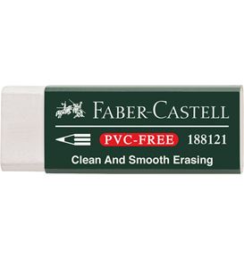 Faber-Castell - プラスチックイレーサー 緑紙スリーブ