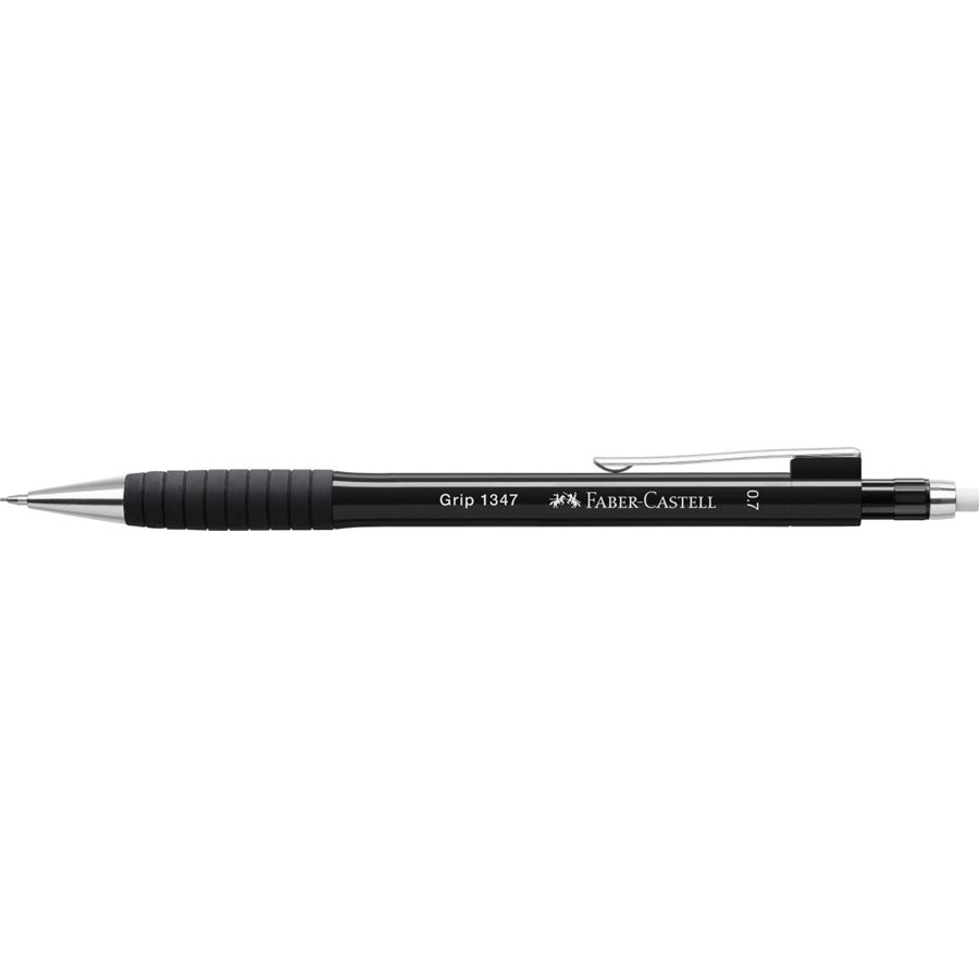 Faber-Castell - Grip 1347 mechanical pencil, 0.7 mm, black