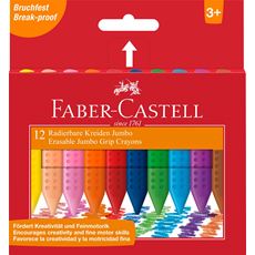 Faber-Castell - ジャンボグリップクレヨン　12色入ボックス