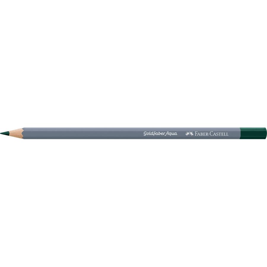 Faber-Castell - Goldfaber Aqua watercolour pencil, deep cobalt green