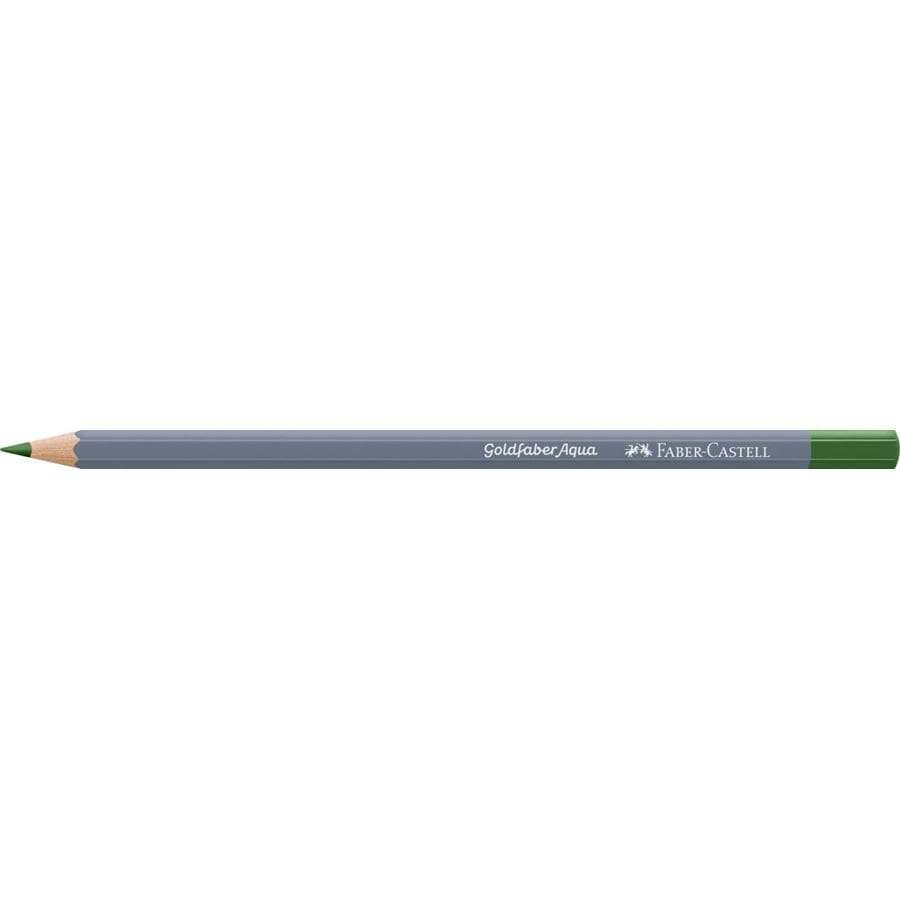 Faber-Castell - Goldfaber Aqua watercolour pencil, permanent green olive