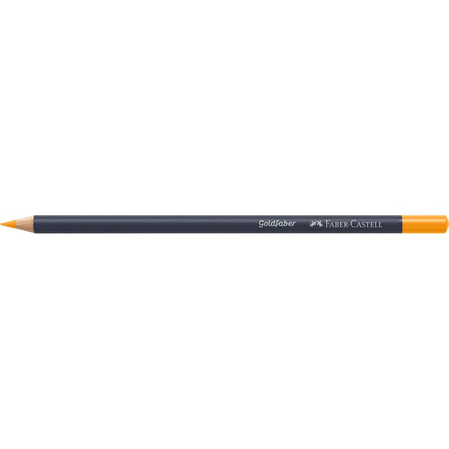 Faber-Castell - Goldfaber colour pencil, dark chrome yellow
