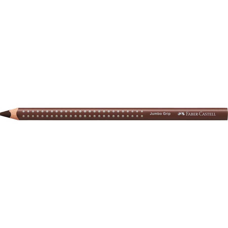 Faber-Castell - ジャンボグリップ水彩色鉛筆ヴァンダイクブラウン