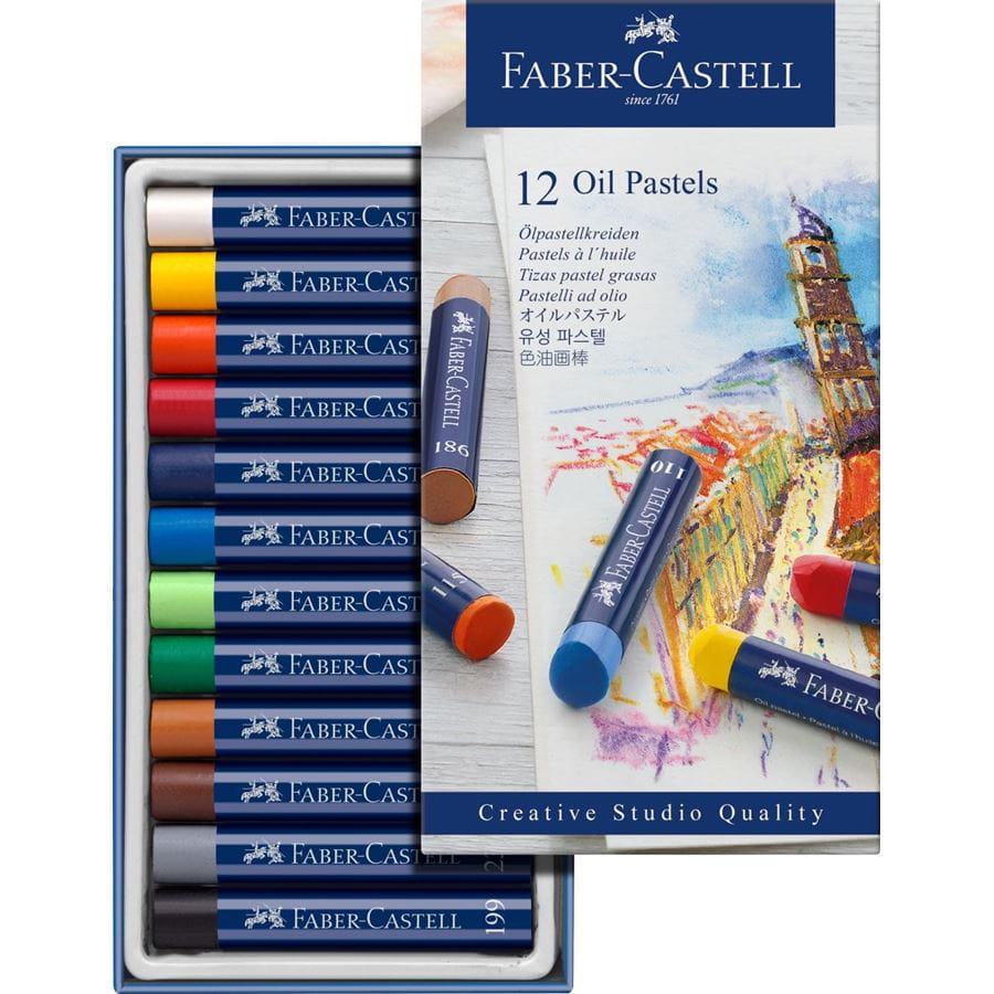 Faber-Castell - クリエイティブスタジオ　オイルパステル12色セット