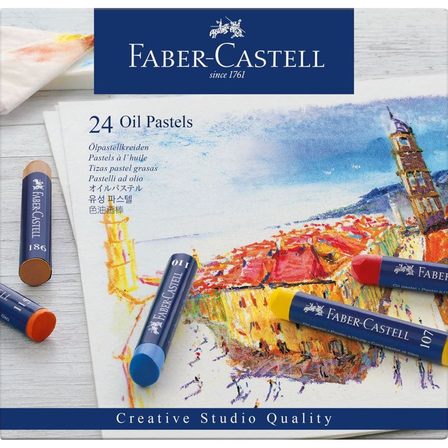Faber-Castell - クリエイティブスタジオ　オイルパステル24色セット