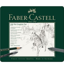 Faber-Castell - PITTグラファイトセット　ミディアム