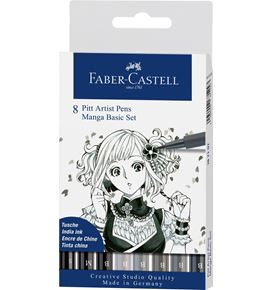Faber-Castell - PITTアーティストペン　マンガアーティストパック