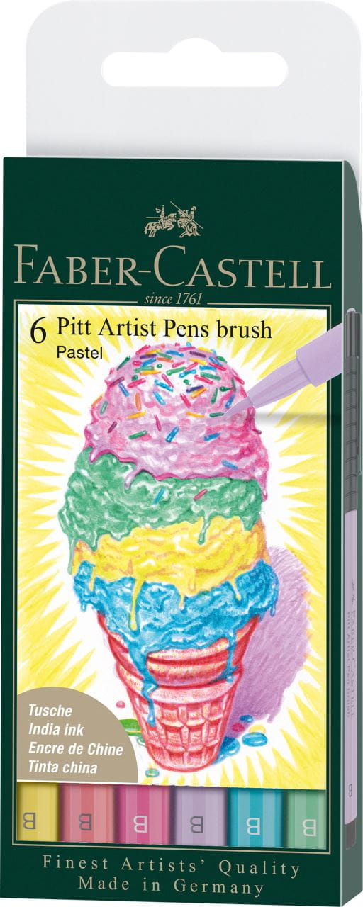 Faber-Castell - PITTアーティストペン パステルアソート