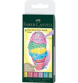 Faber-Castell - PITTアーティストペン パステルアソート