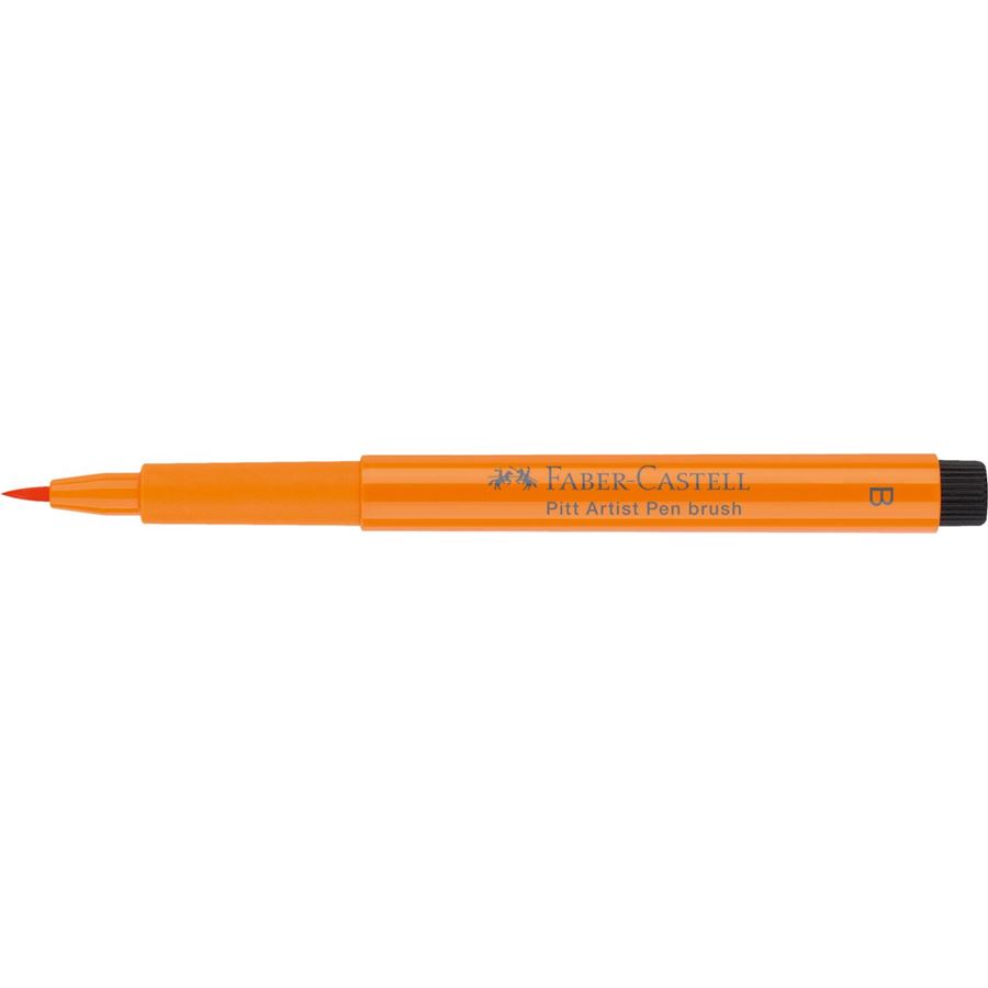 Faber-Castell - PITTアーティストペン　グレージングオレンジ 113 B