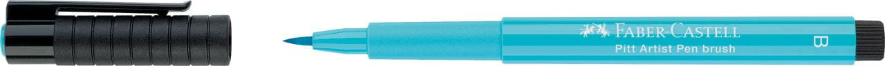 Faber-Castell - PITTアーティストペン　ライトコバルトターコイズ 154 B