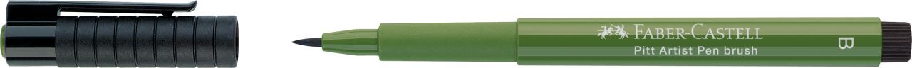 Faber-Castell - PITTアーティストペン　クロームオキサイドグリーンファイアリー 174 B