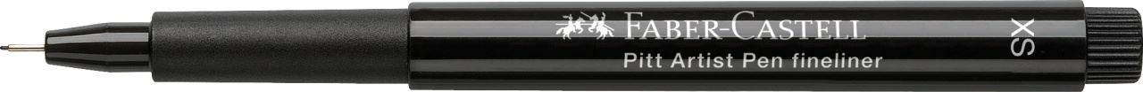 Faber-Castell - PITTアーティストペン　ブラック　XS