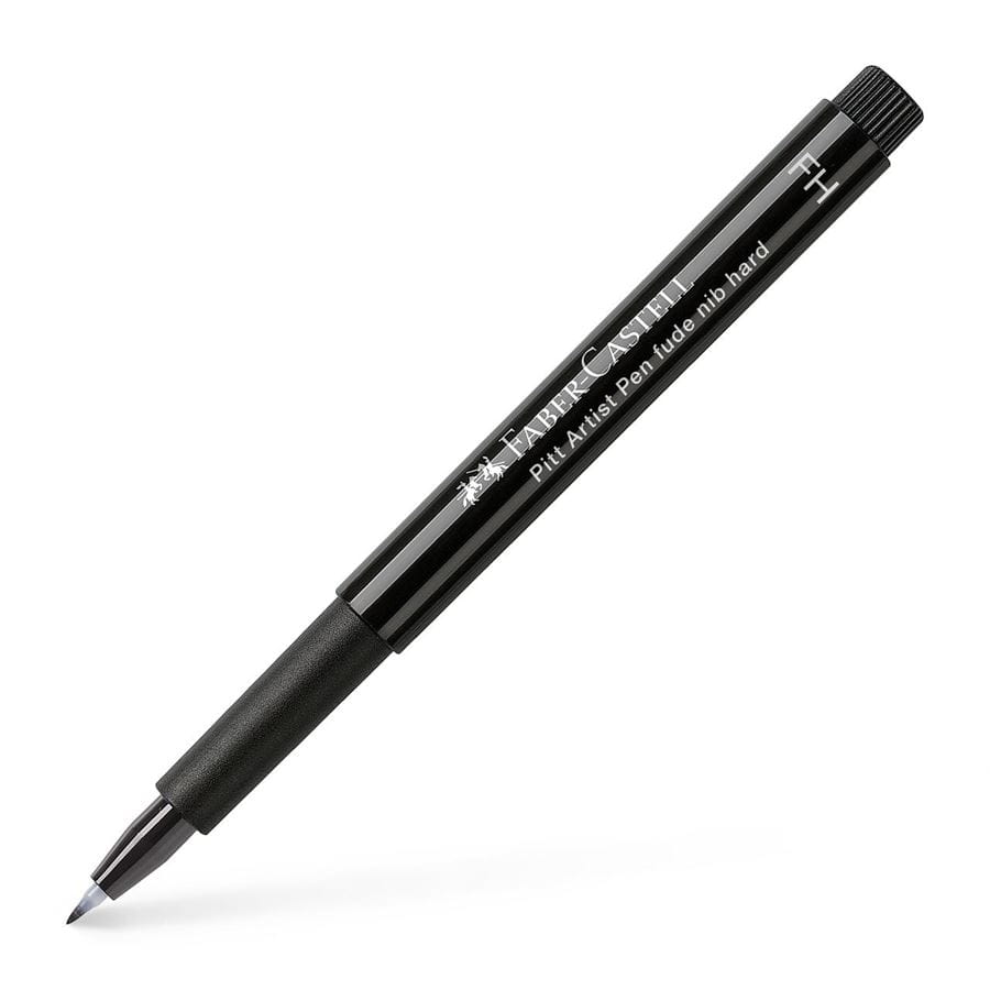 Faber-Castell - Pitt Artist Pen Fude hard India ink pen, black