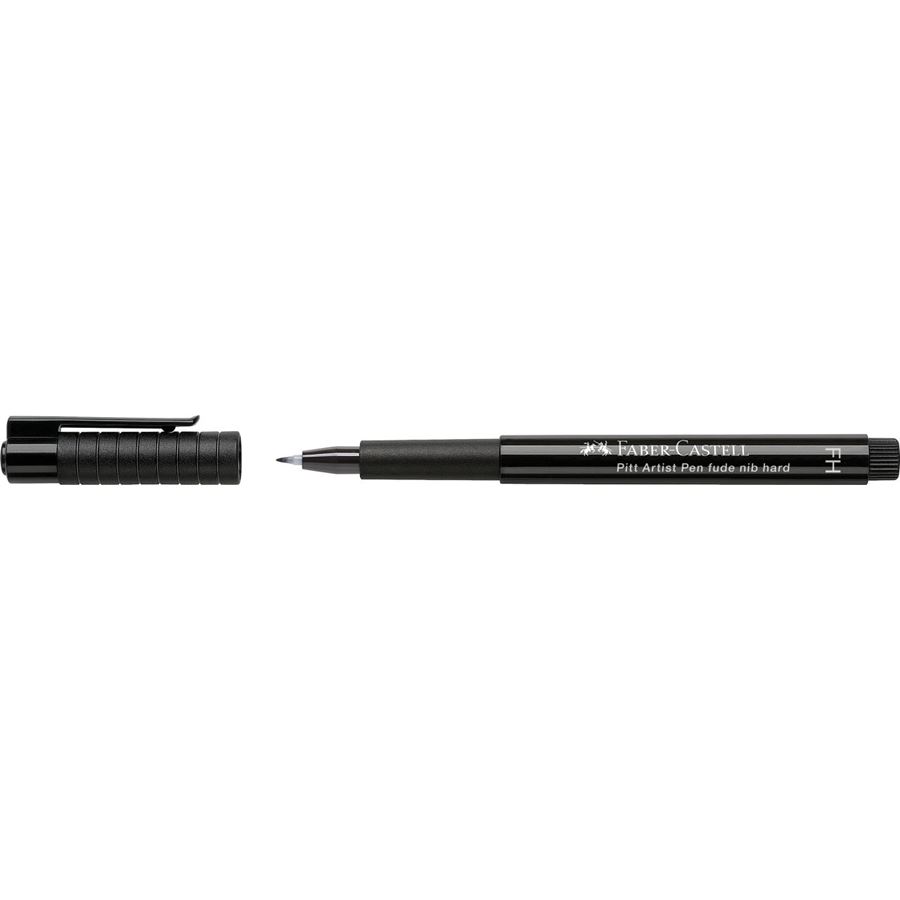 Faber-Castell - Pitt Artist Pen Fude hard India ink pen, black