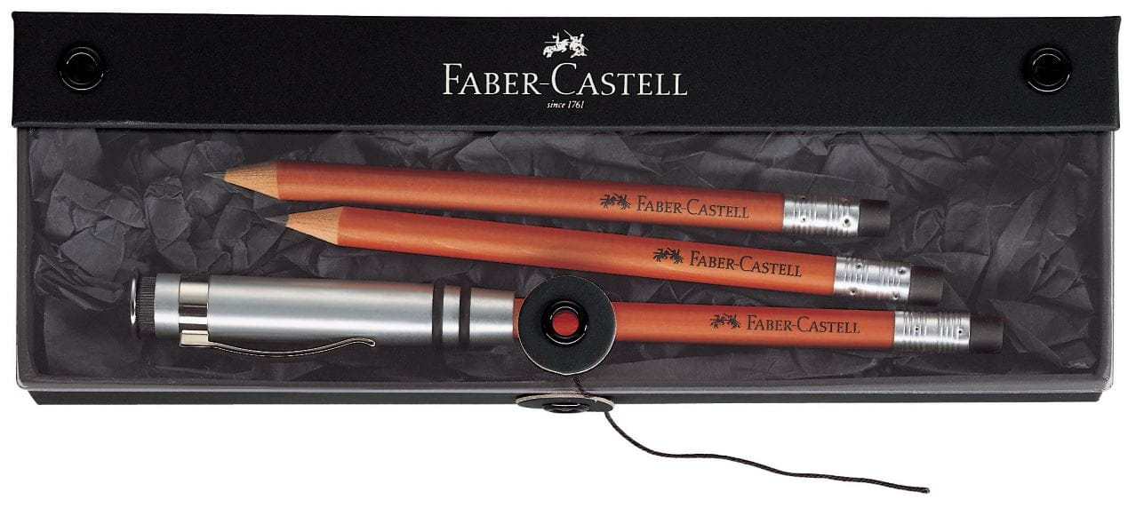 Faber-Castell - UFOパーフェクトペンシルギフトセット　ブラウン