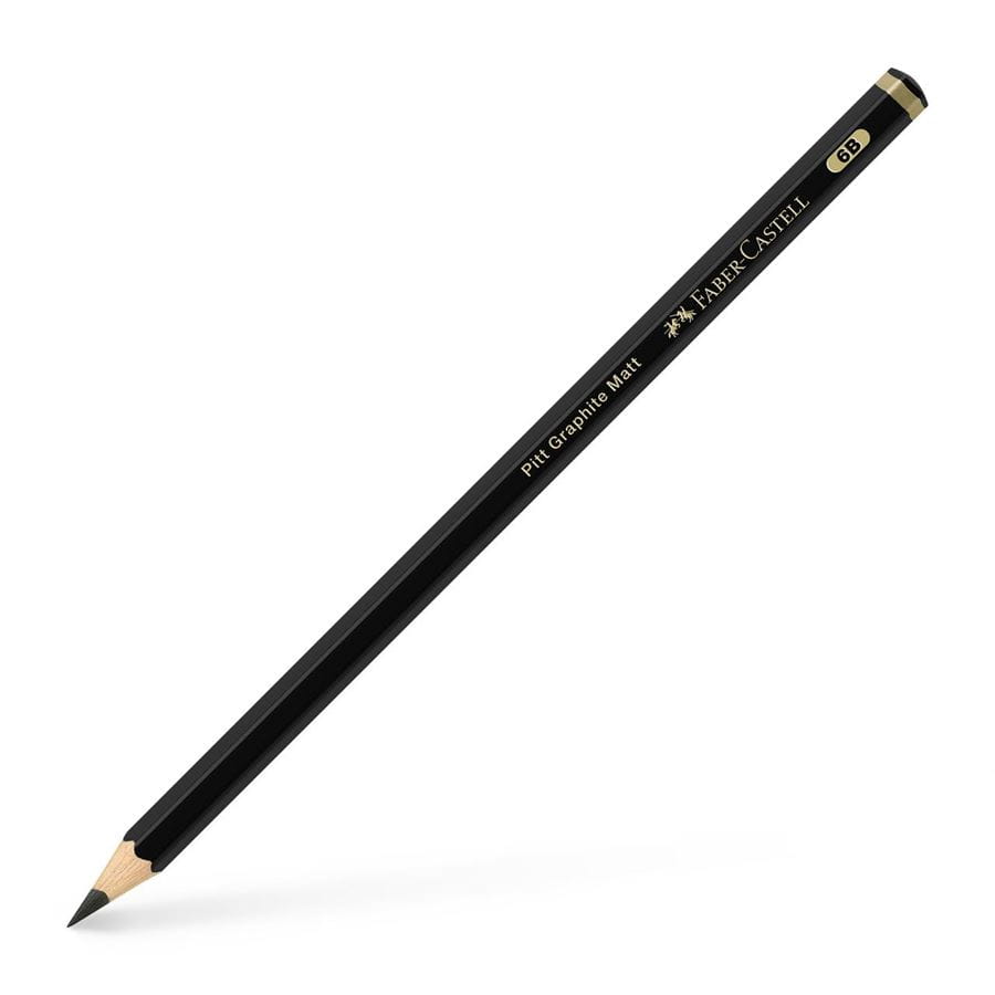 Faber-Castell - Pitt Graphite Matt pencil, 6B