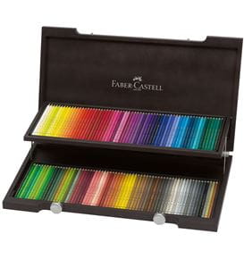 Faber-Castell - ポリクロモス色鉛筆120色木箱セット