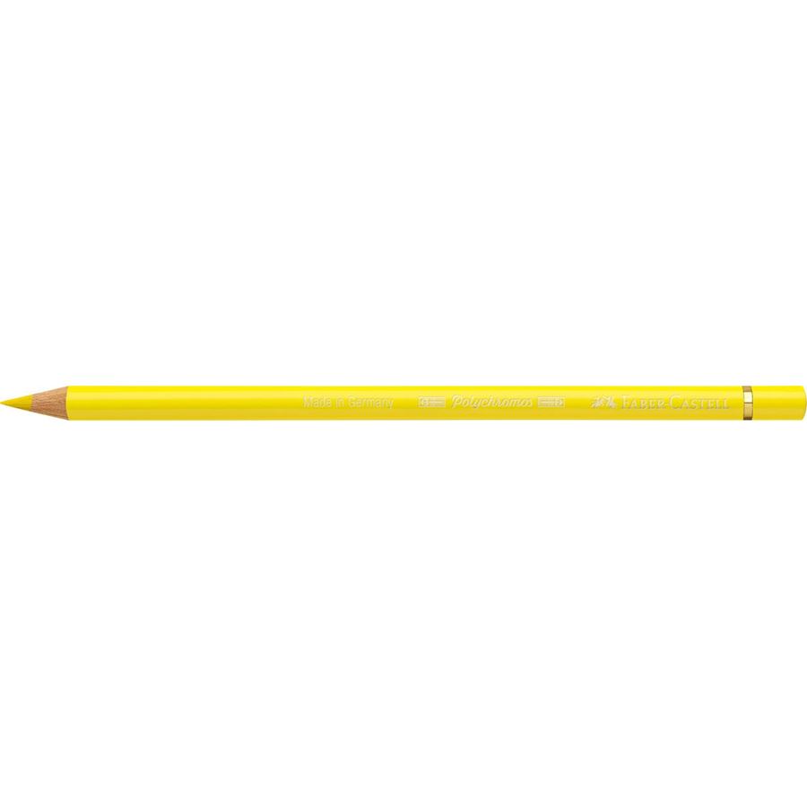 Faber-Castell - ポリクロモス色鉛筆・単色（ライトカドミウムイエロー）