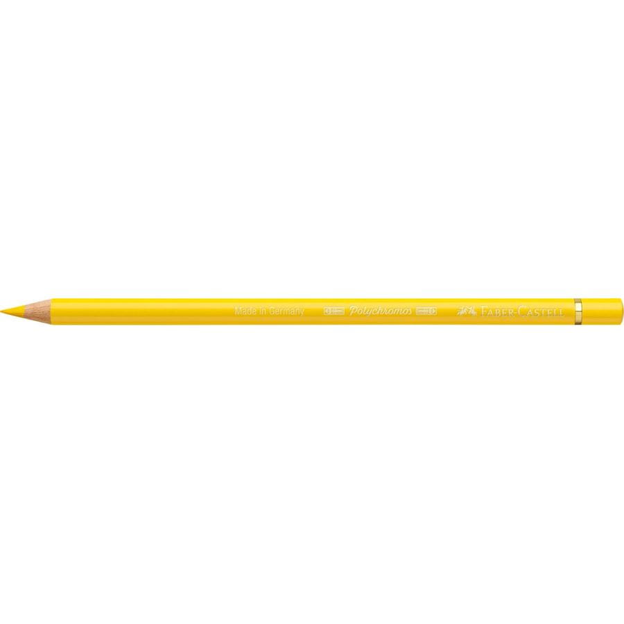 Faber-Castell - ポリクロモス色鉛筆・単色（カドミウムイエロー）