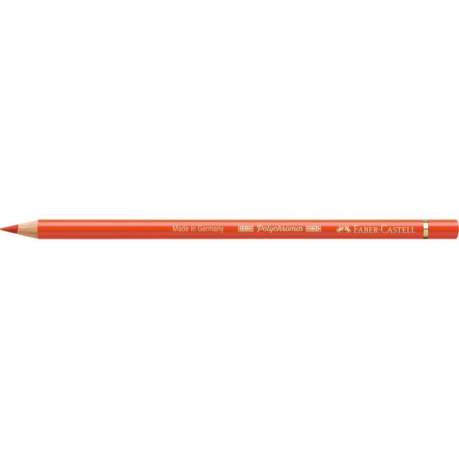 Faber-Castell - ポリクロモス色鉛筆・単色（ダークカドミウムオレンジ）