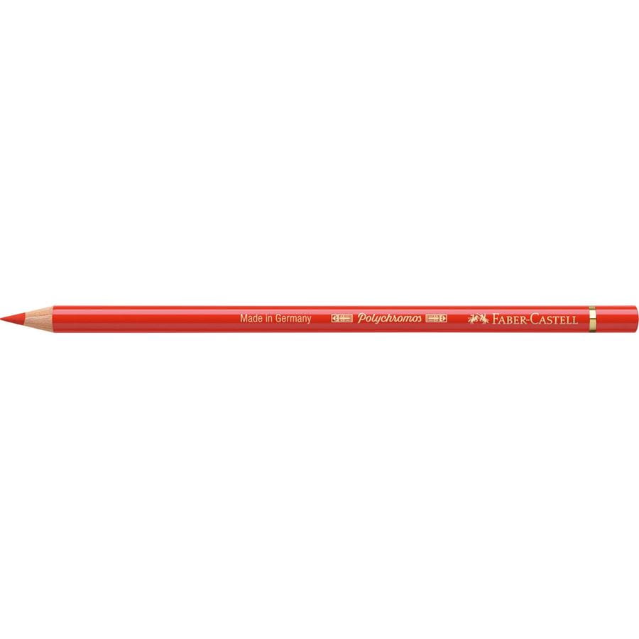 Faber-Castell - ポリクロモス色鉛筆・単色（ライトカドミウムレッド）