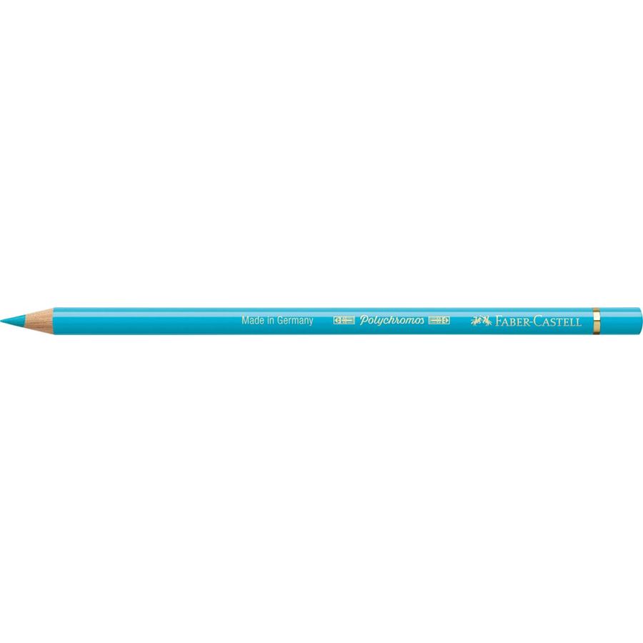 Faber-Castell - ポリクロモス色鉛筆・単色（ライトコバルトターコイズ）