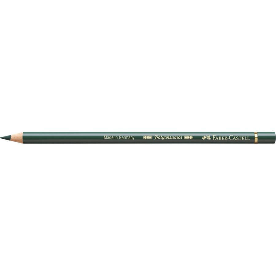 Faber-Castell - ポリクロモス色鉛筆・単色（ジェニパーグリーン）