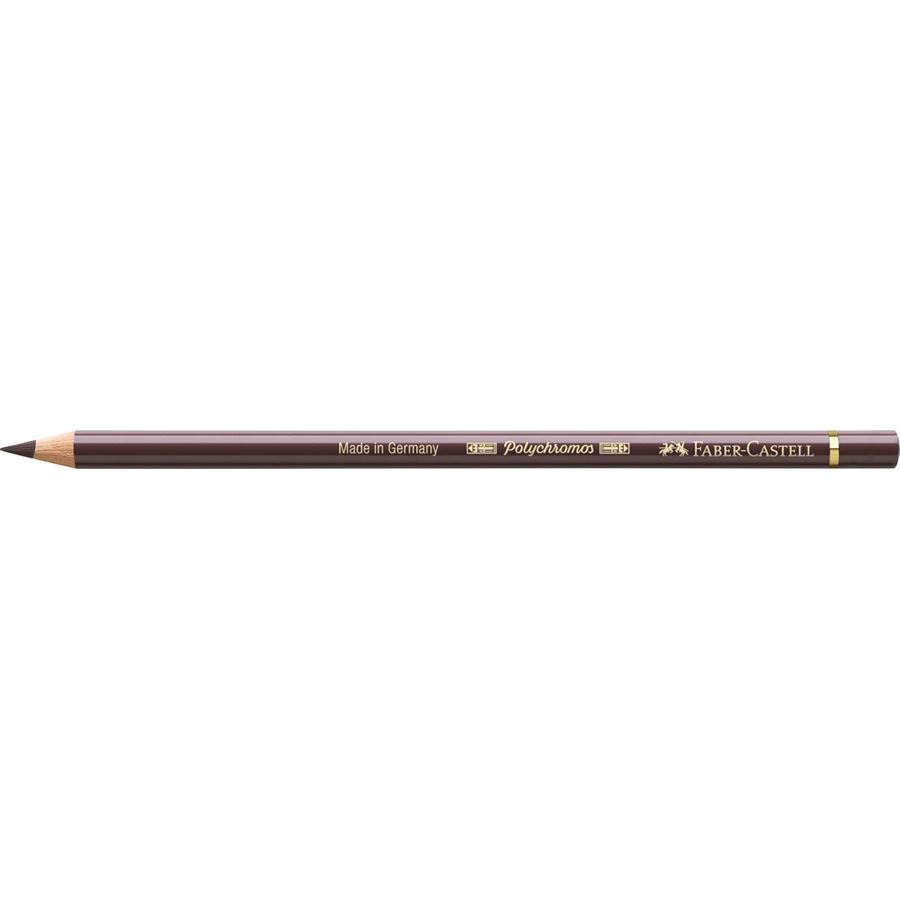 Faber-Castell - ポリクロモス色鉛筆・単色（ウォルナッツブラウン）