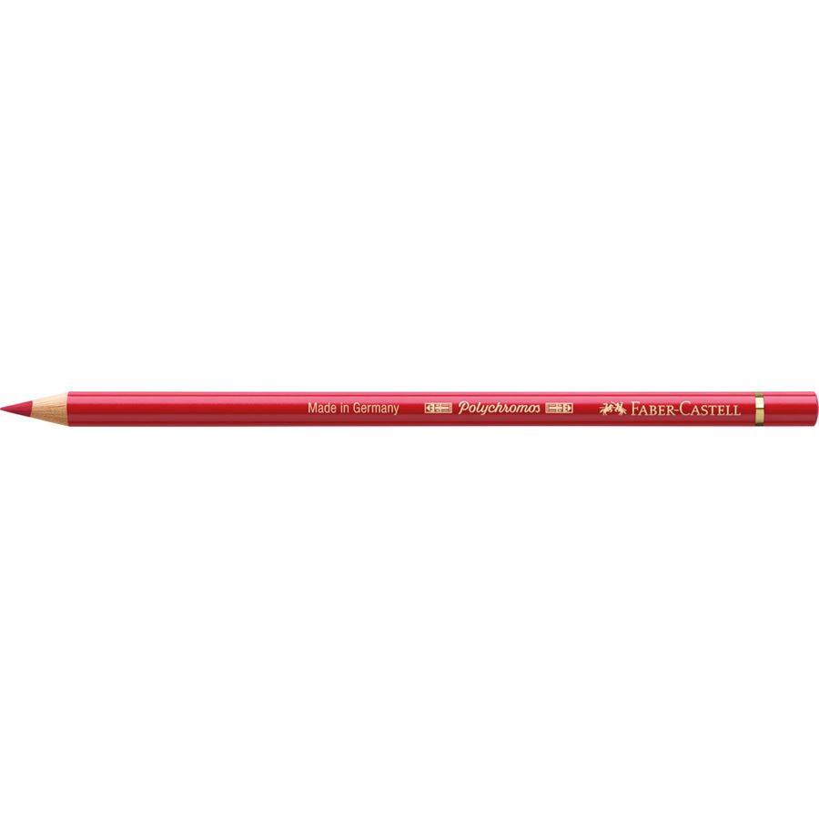 Faber-Castell - ポリクロモス色鉛筆・単色（ディープスカーレットレッド）