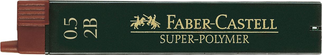 Faber-Castell - スーパーポリマー 0.5mm 2B
