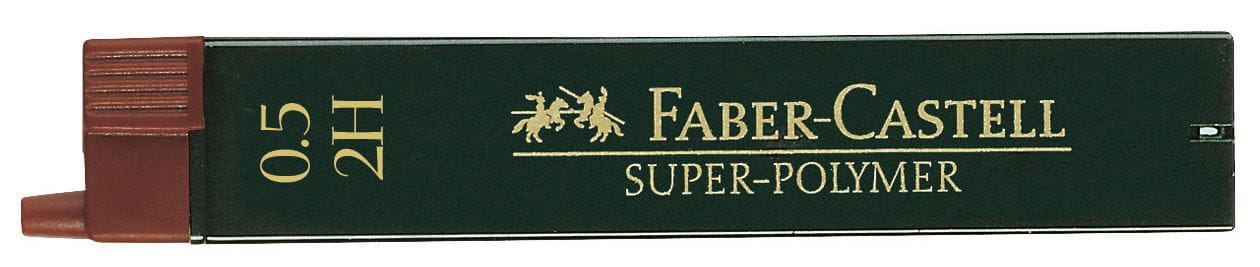 Faber-Castell - スーパーポリマー 0.5mm 2H