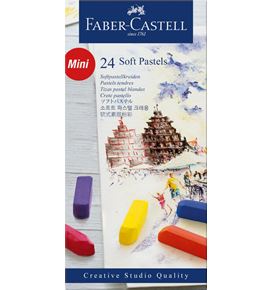 Faber-Castell - クリエイティブスタジオ　ソフトパステル　24色
