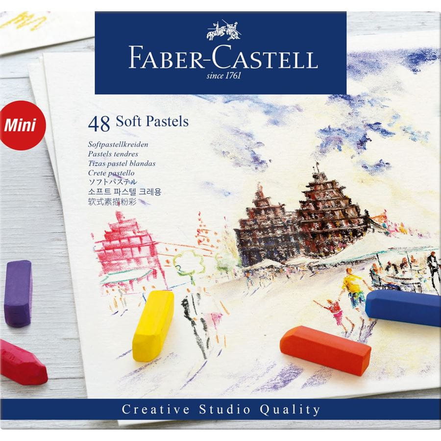 Faber-Castell - クリエイティブスタジオ　ソフトパステル　46色(48本)