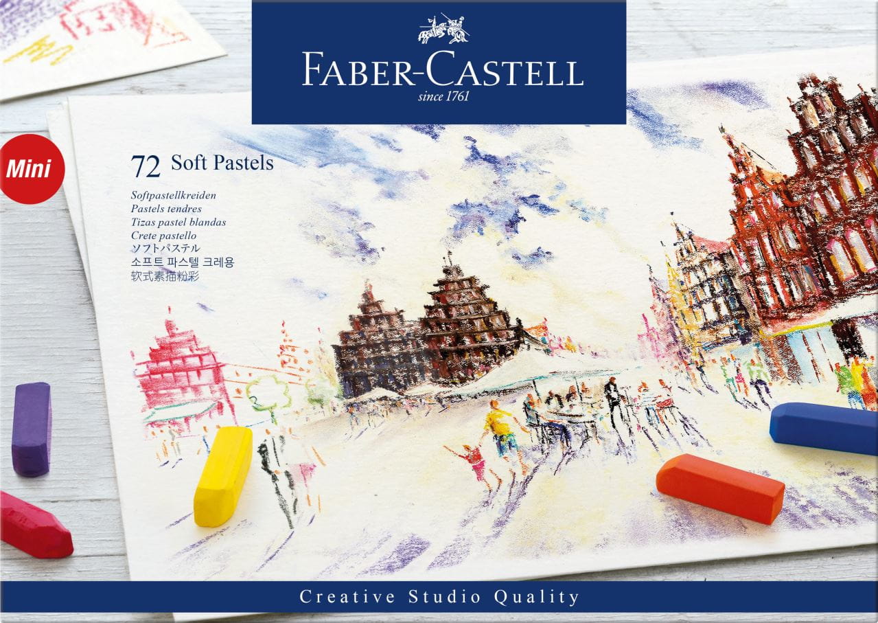 Faber-Castell - クリエイティブスタジオ　ソフトパステル　70色(72本)